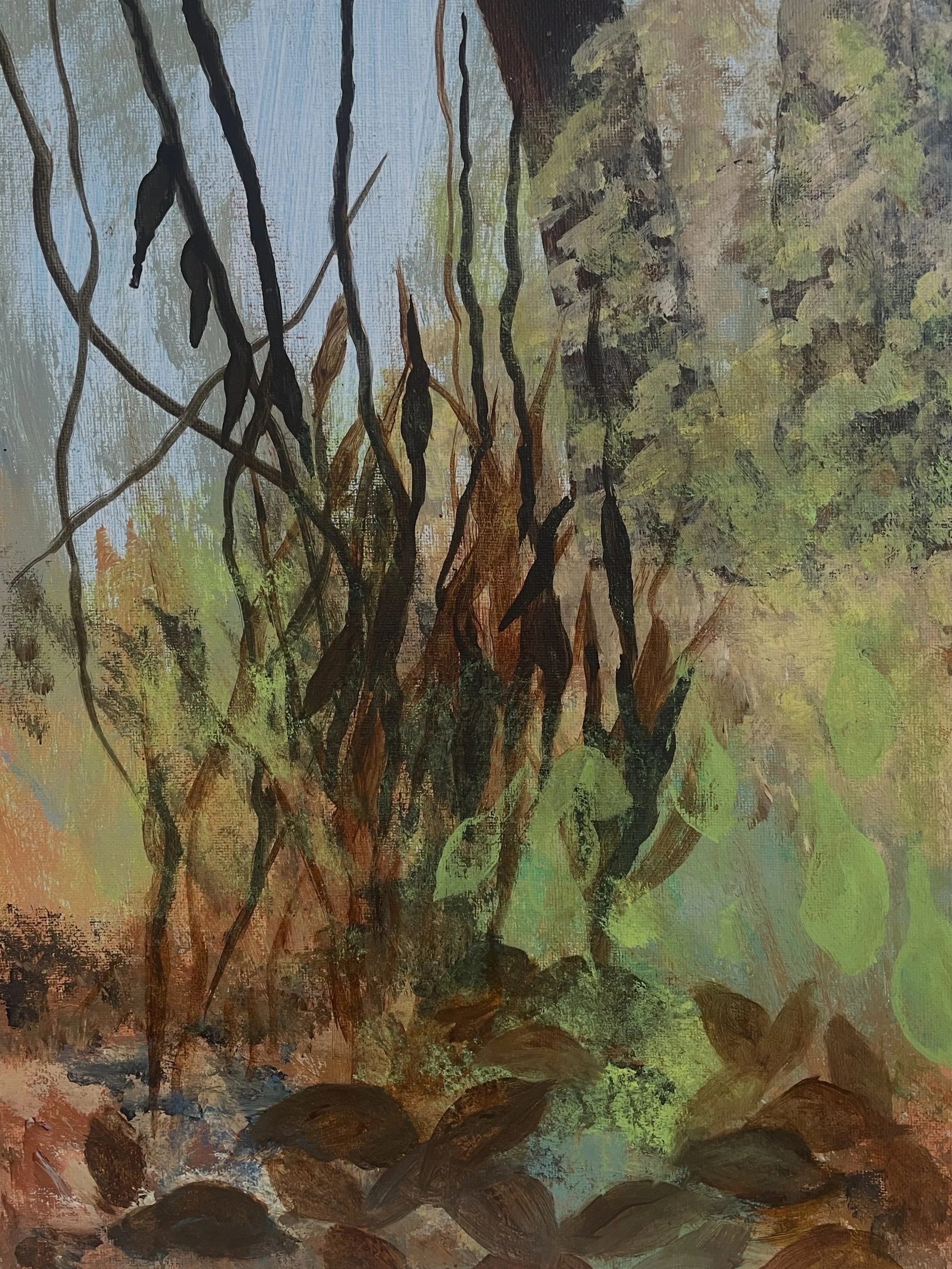 Parched local Oxfordshire hedgerow - made a week or two ago before it started to rain&hellip;.