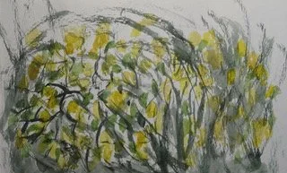 'On the Camino de Santiago, Spain' 
Sketch book 
13 x 21 cms