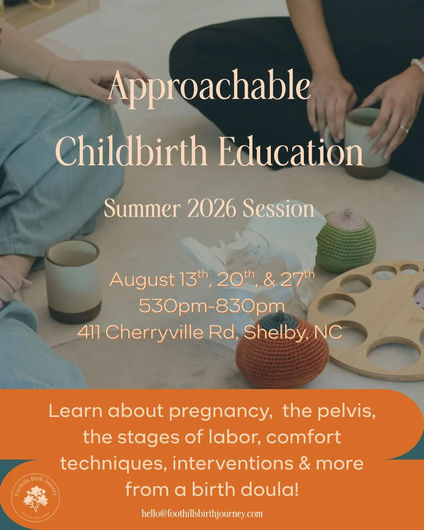 🤰 All of my Pregnant Mamas! 🤰

I have been working so diligently to roll out an offering for our area that is so. needed. and I am so excited to finally share! 

🥁 3 Week Childbirth Education Series! 🥁

Whether you are having a medicated hospital