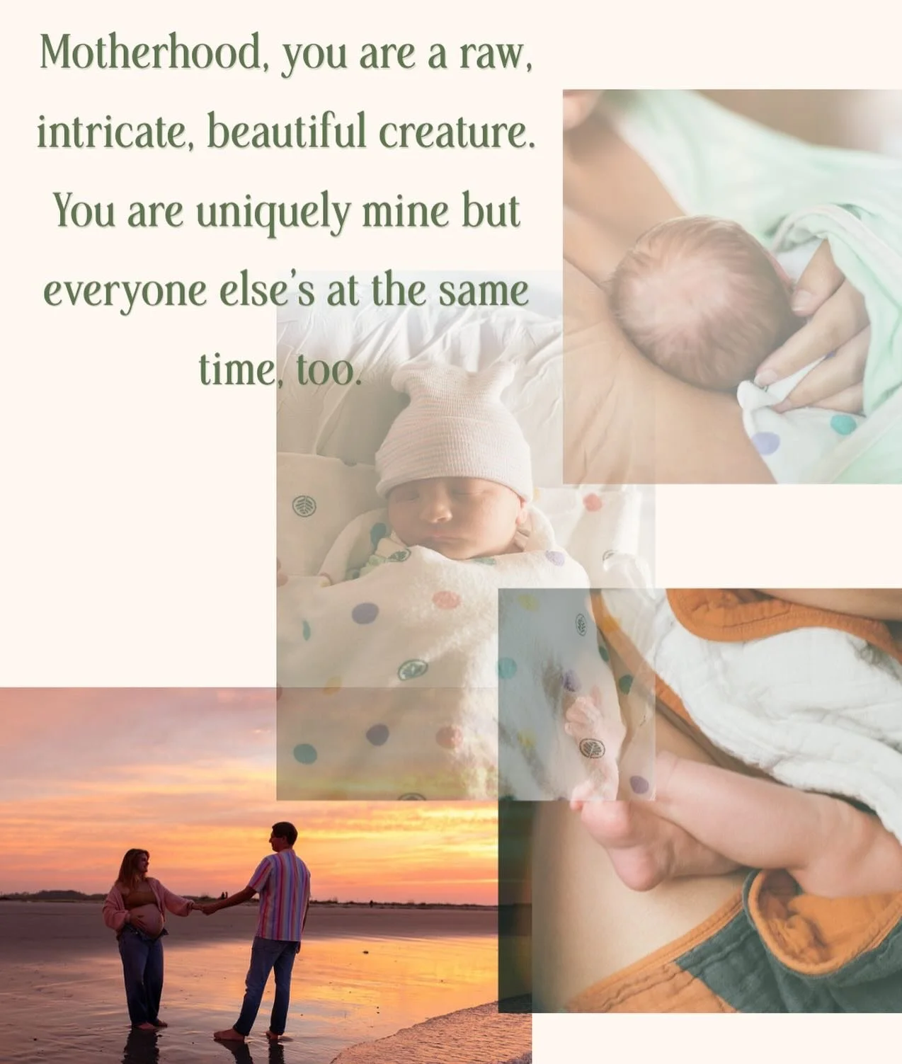 A snippet from my recent reflections on motherhood