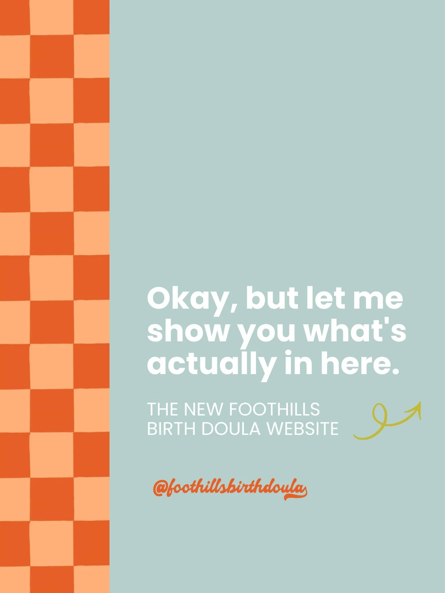 One of my biggest goals with the new website was to make it suppperrrrr easy to understand how I can support you.
&bull;
You shouldn&rsquo;t need a doula dictionary just to figure out what kind of help you need.
&bull;
Maybe you&rsquo;re pregnant and