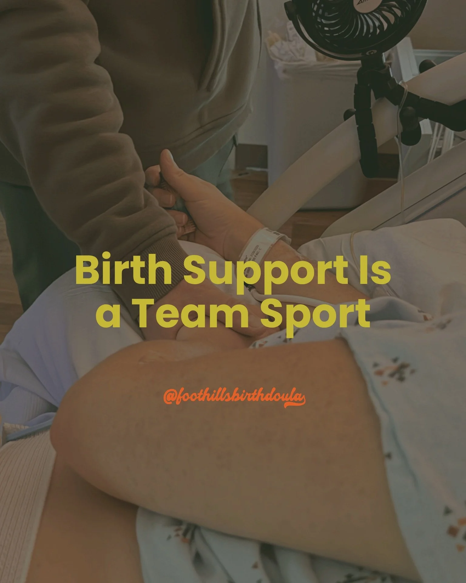 Birth support is a team sport.
.
And when your family hires me, I'm there to support both of you.
Your partner brings your history, connection, comfort, and a whole lot of oxytocin.
.
I bring birth knowledge, hands-on support, and the ability to stay