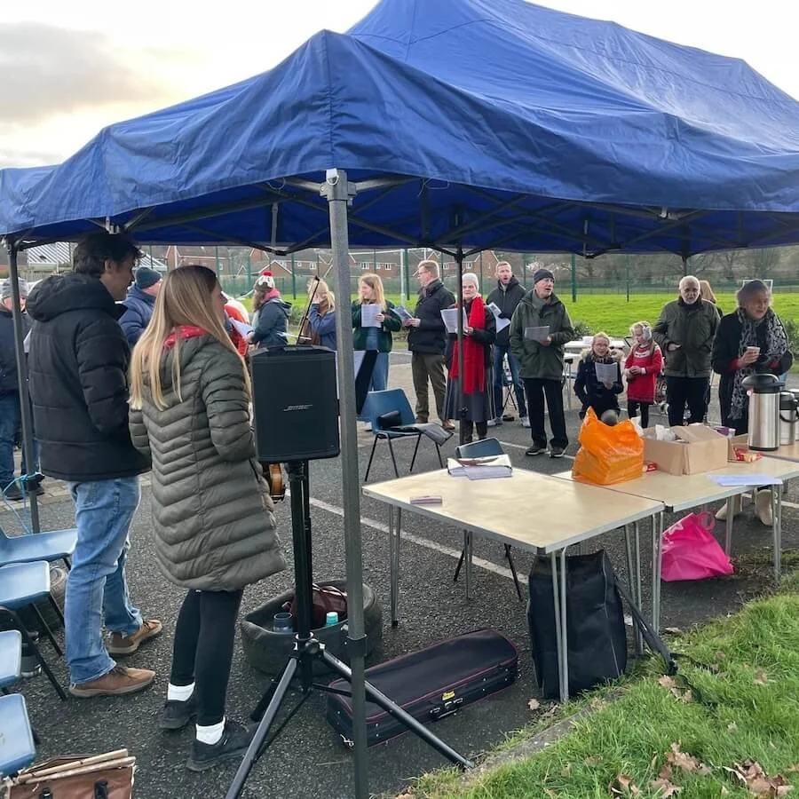 Carol singing