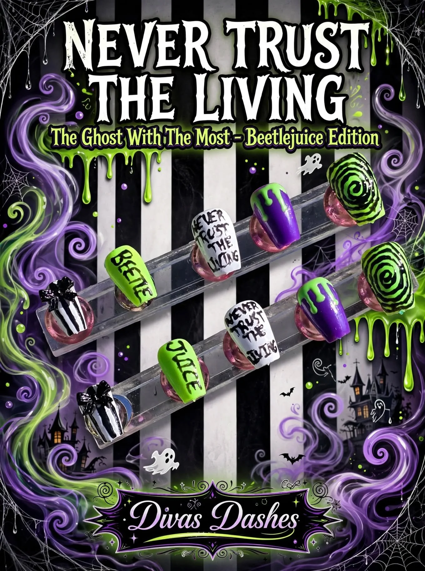 Never Trust The Living Handmade Nail Set