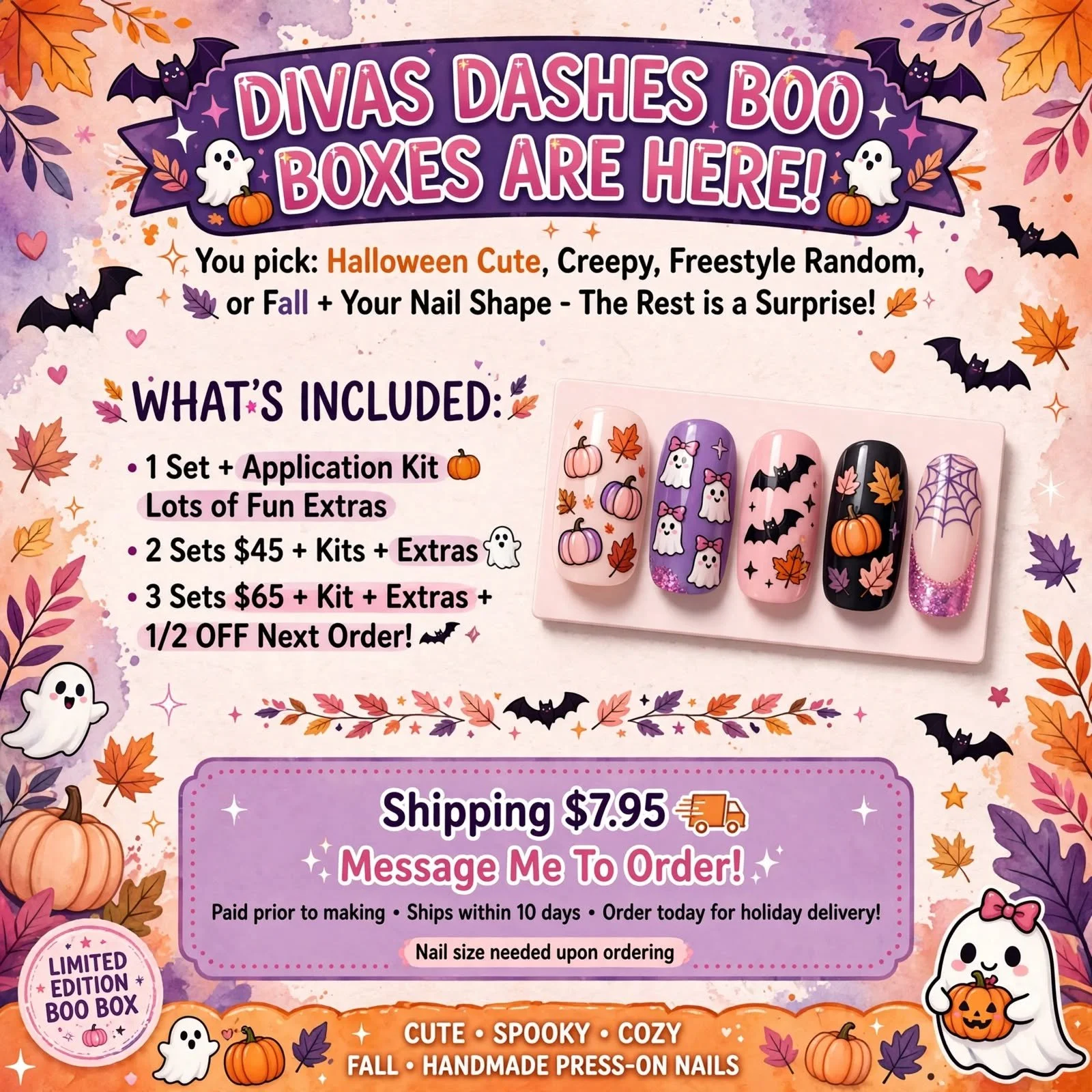 Halloween Boo Box 2 Sets