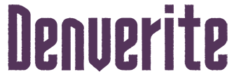 The word 'Denverite' in purple text.
