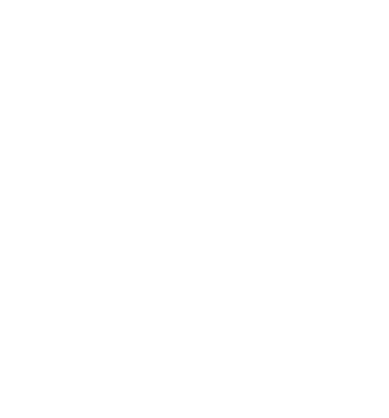 Black background with large white overlapping letter 'G' in a stylized font.