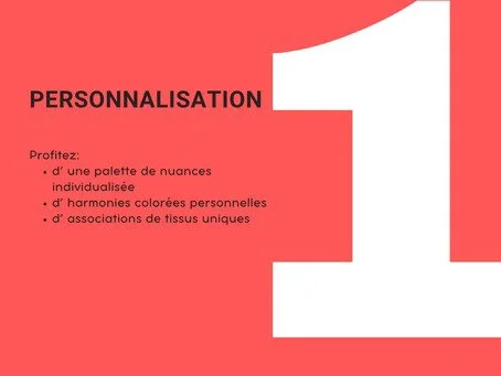 3 raisons de me choisir