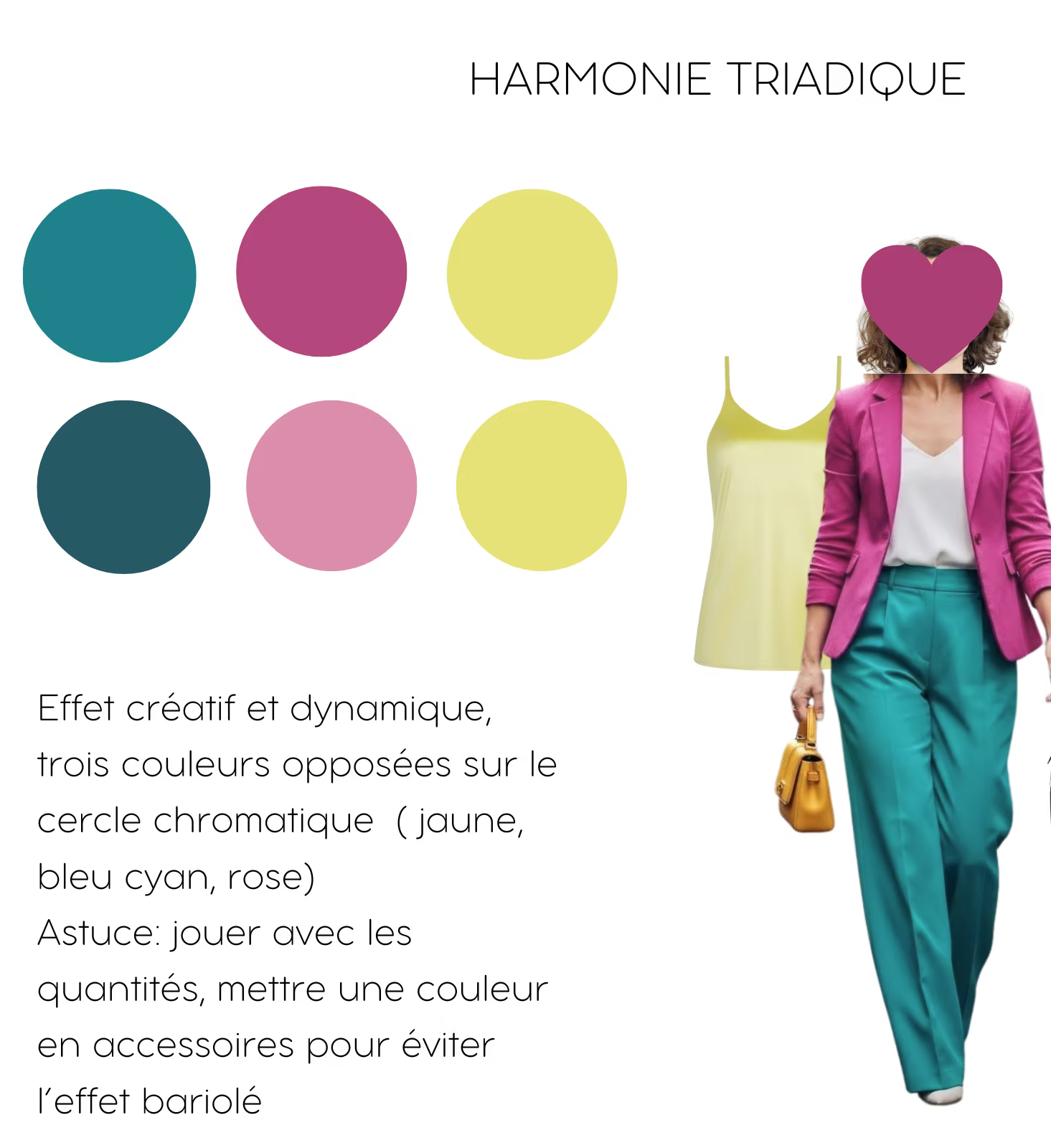 Harmonie triadique pour cliente créative