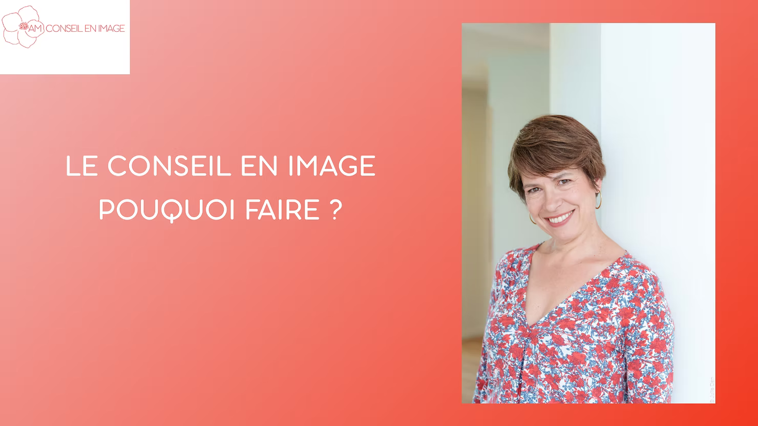 Page de présentation du diaporama atelier sur l'image avec Anne Milovan