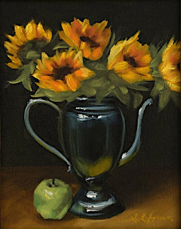 "Gone to Soon" 8x10 oil on linen board
