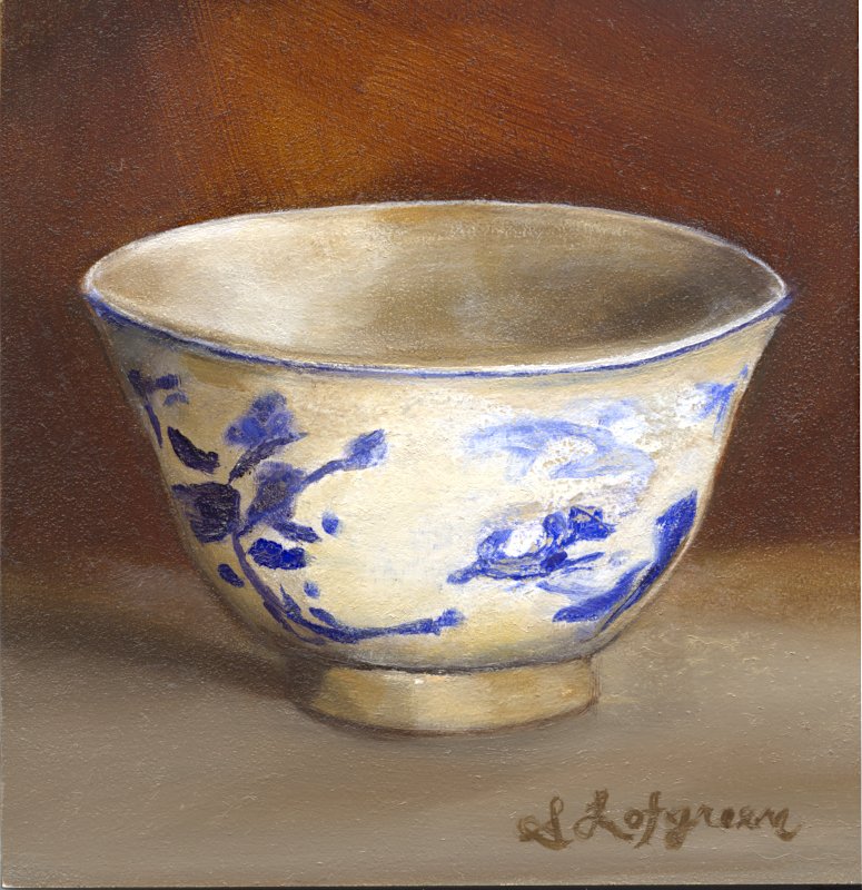 "Wabi Sabi" 5x5 oil on panel 