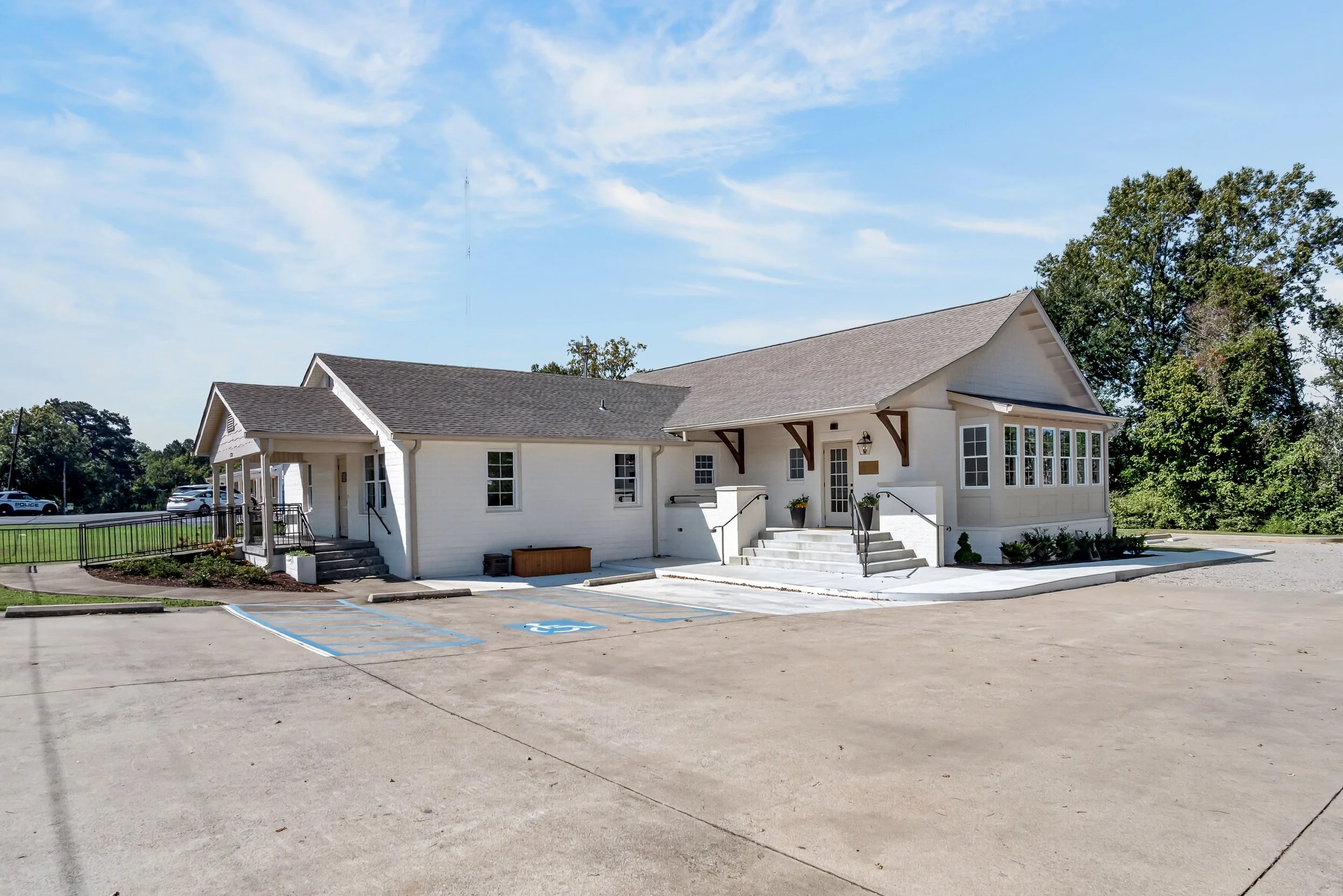Wilson Family Dentistry was a phased expansion and renovation that presented unexpected groundwater and soil challenges. Working alongside engineers, our team developed drainage and foundation solutions to keep the project moving, completing the new 