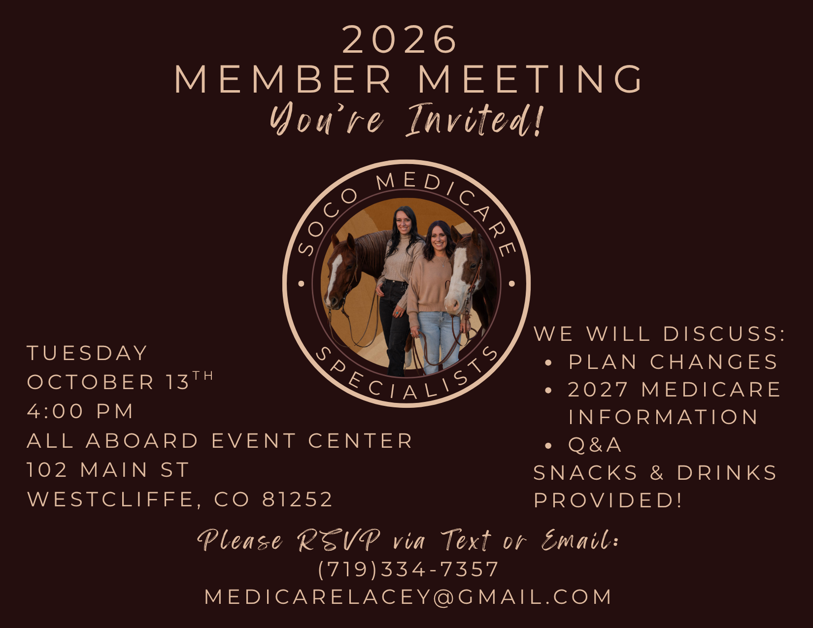 Custer County Member Meeting