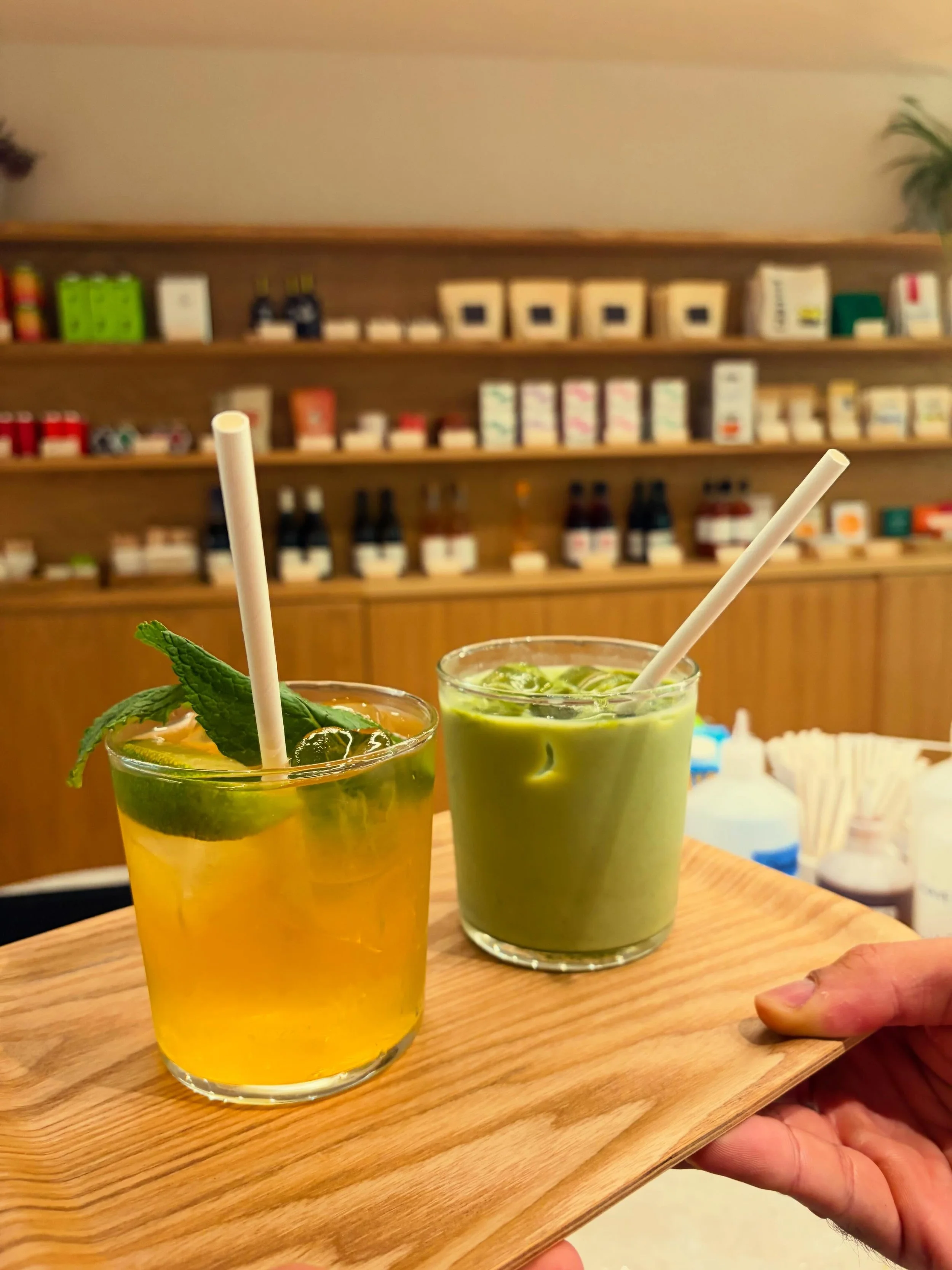 ☀️ Bank Holiday vibes at Gracie&rsquo;s ☀️

Patio sun, iced drinks, fresh sandwiches, salads, and pastries made fresh each day. Eat in or take away. 

Cooling things down today with: iced matcha and iced tea. What&rsquo;s your favourite iced drink?