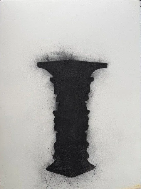 Pillar
"30 1/4” x 23” charcoal on paper 2020