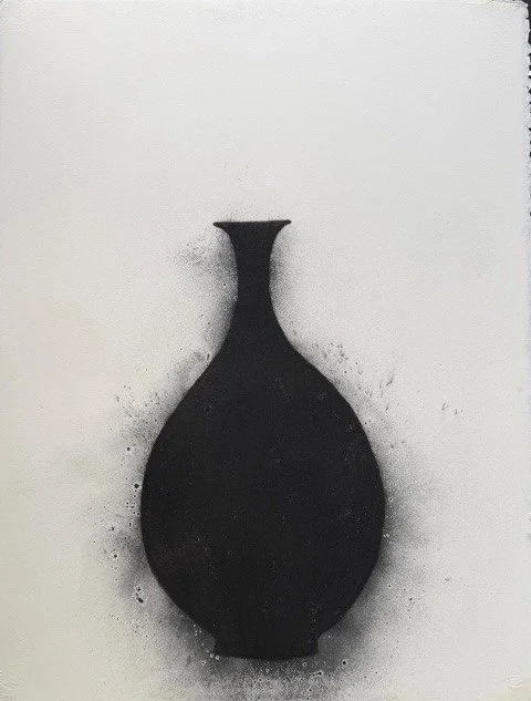 “Be.                                                                                                                      
"30 1/4” x 23” charcoal on paper 2020