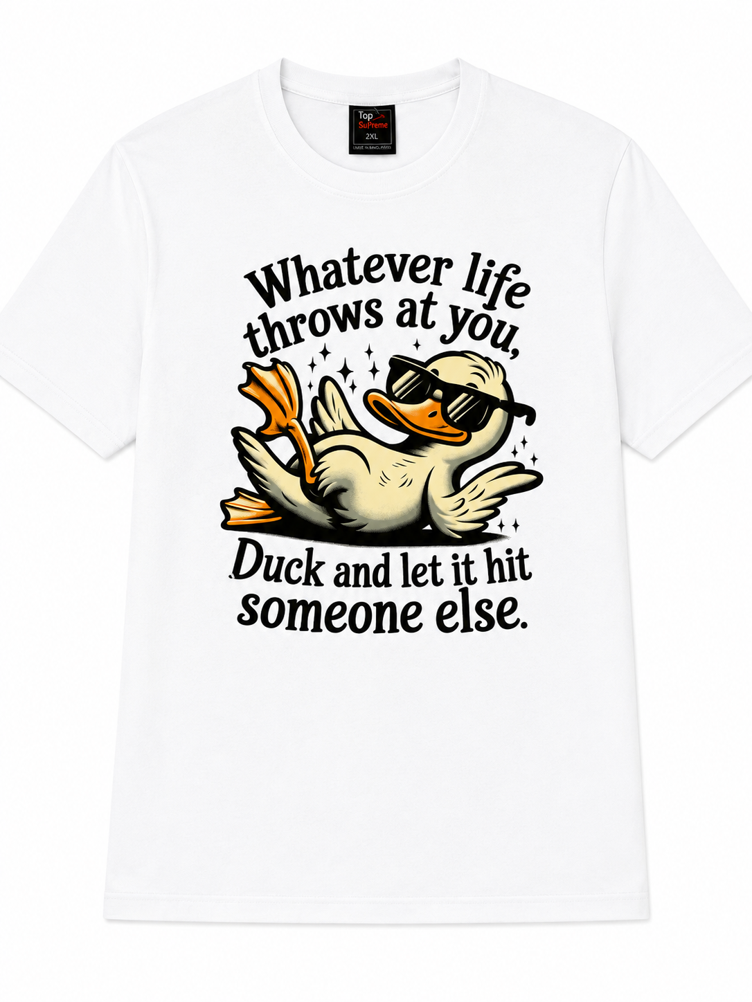 Whatever Life throws at you. Duck and let it hit someone else.