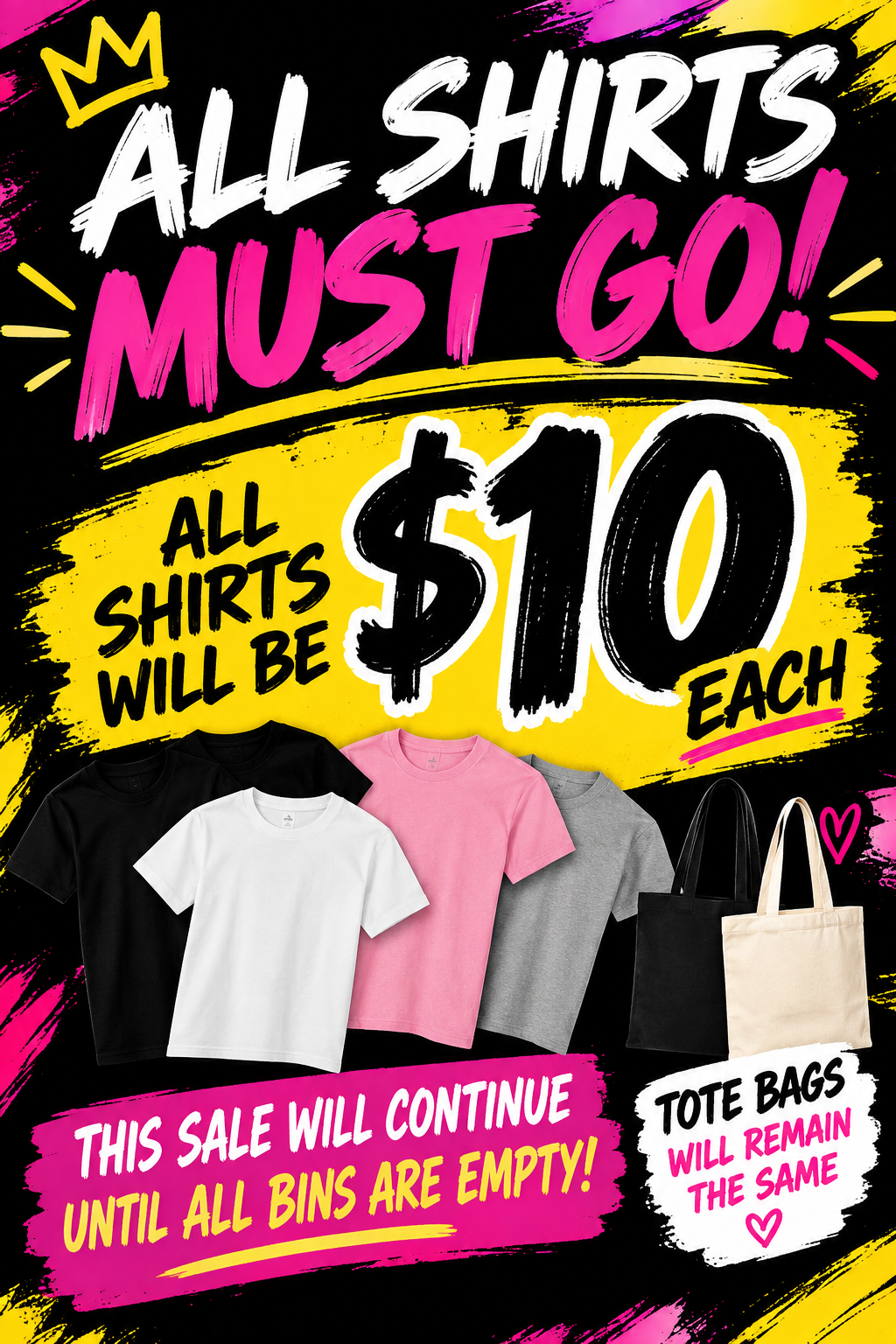 $10 T-Shirts