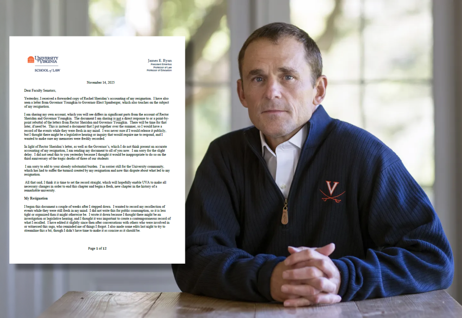 ‘Someone is not telling the truth’: Former UVA president Jim Ryan alleges ‘forced’ resignation amid pressure from DOJ, university heads