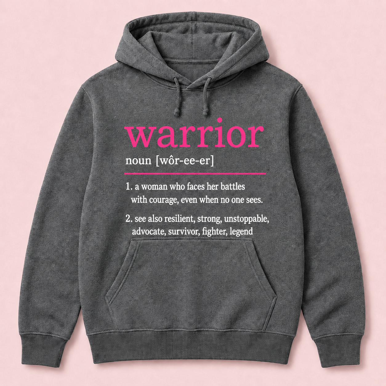 Warrior Definition Hoodie