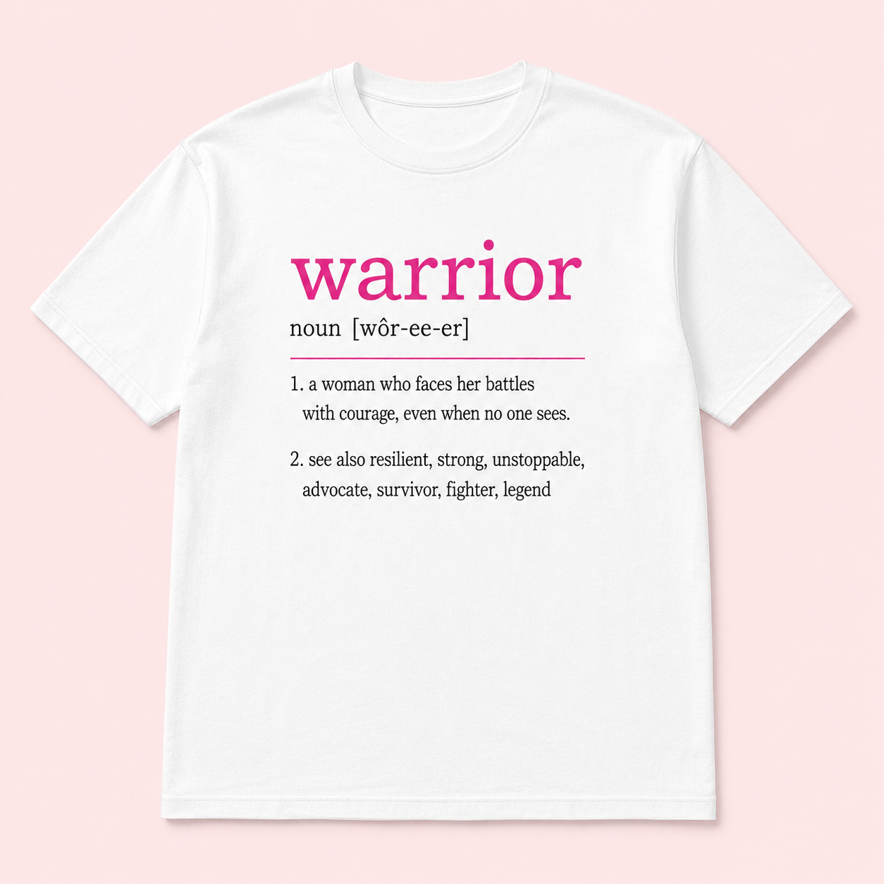 Warrior Definition Shirt