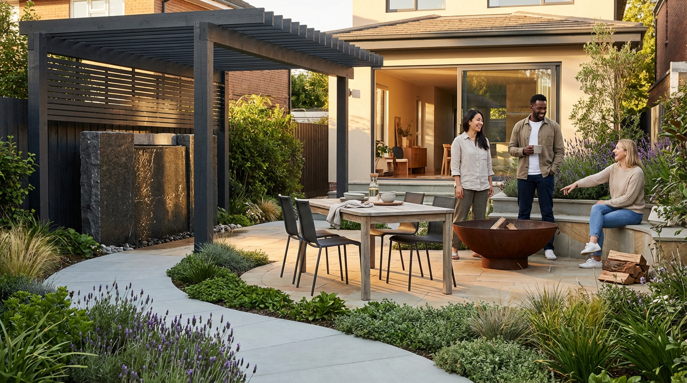 Stone Patio Installation