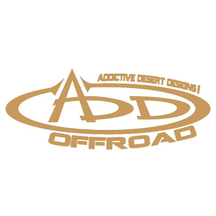 Logo with the letters 'ADD' in the center, surrounded by an elliptical shape, with the words 'ACTIVE DESTINIES' above and 'ON THE ROAD' below.