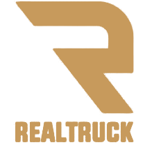 Realtruck logo with a stylized 'R' and the text 'REALTTRUCK' underneath.