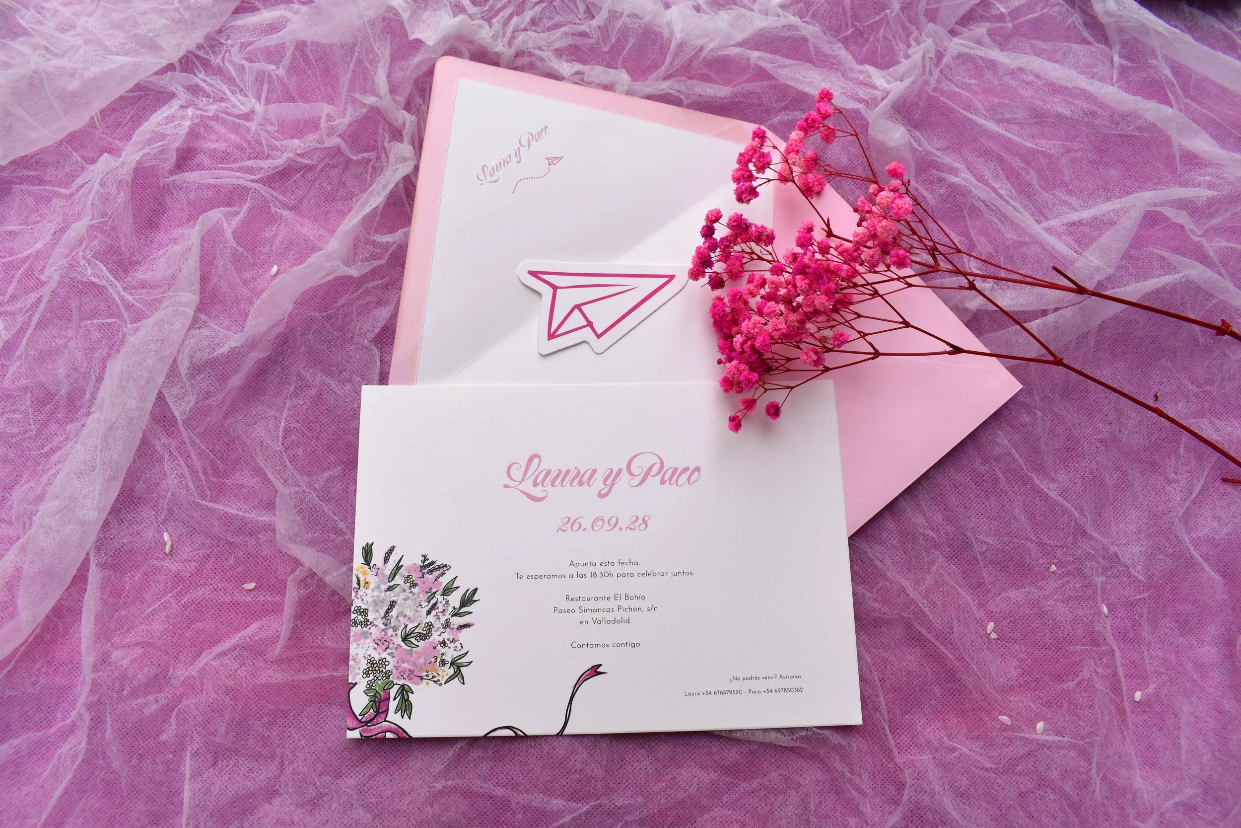 Invitación de boda | Destino