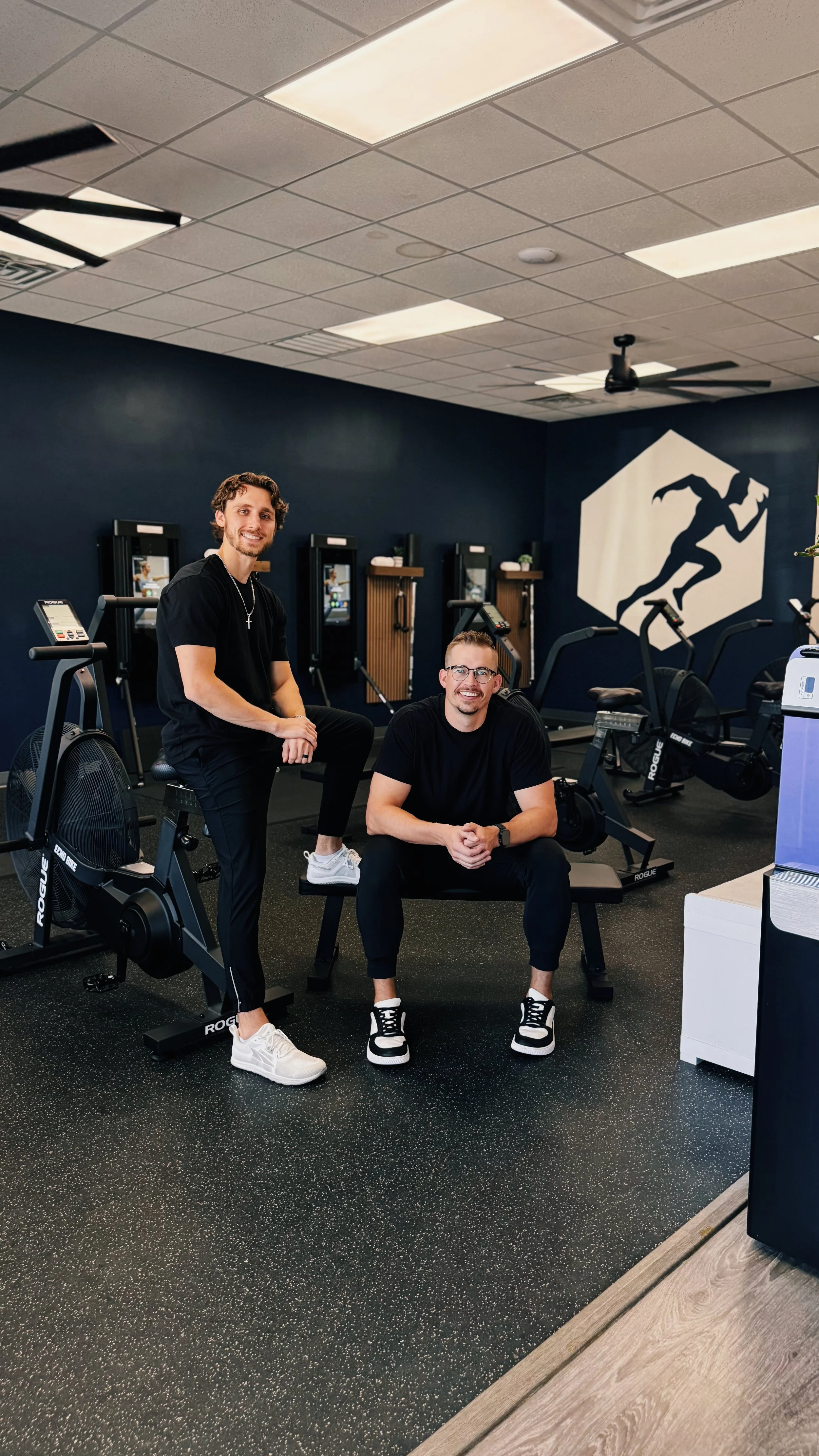 Jake Harris, CNC (left) Nolan Clausen, DC (Right)