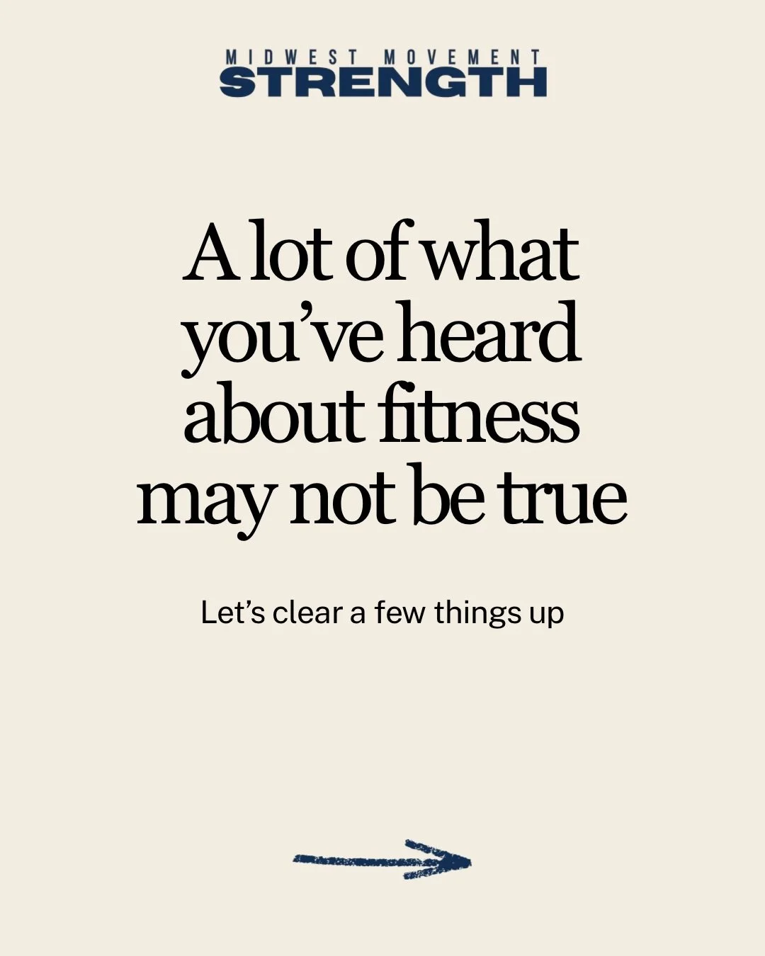 Fitness is full of myths.

Some are harmless.
Some are the reason people never get started.

Swipe through and let us know&hellip; which one have you believed? 👀💪🏼

If you&rsquo;re ready to stop guessing and start training, click the &ldquo;Intere