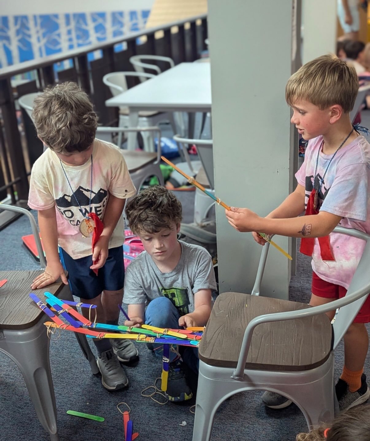 Our Leadership Skill Track campers did a fabulous job today as junior counselors! #gowestcamps #adventureawaits #summercamp #leadership #stem