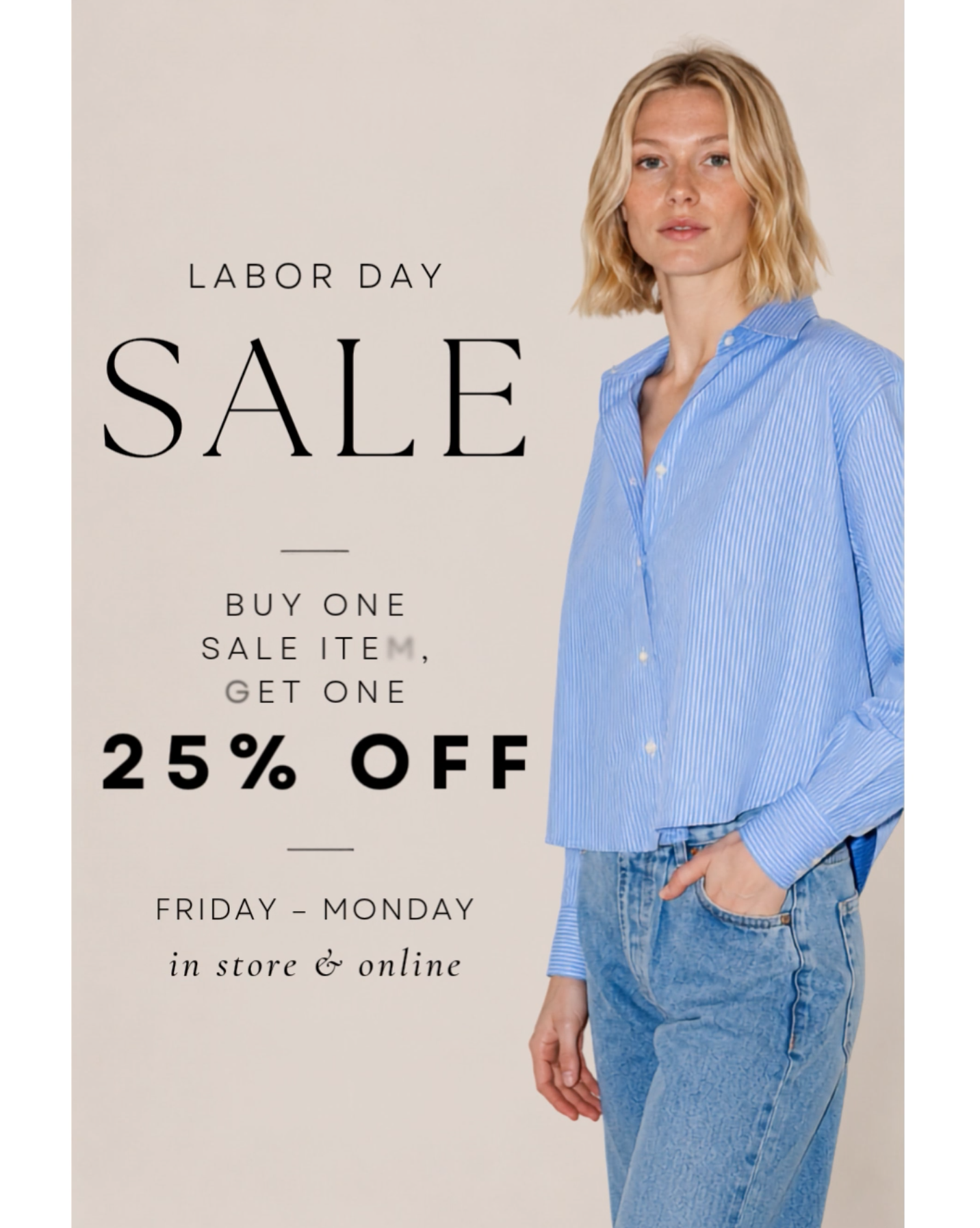9.3 | Labor Day SALE