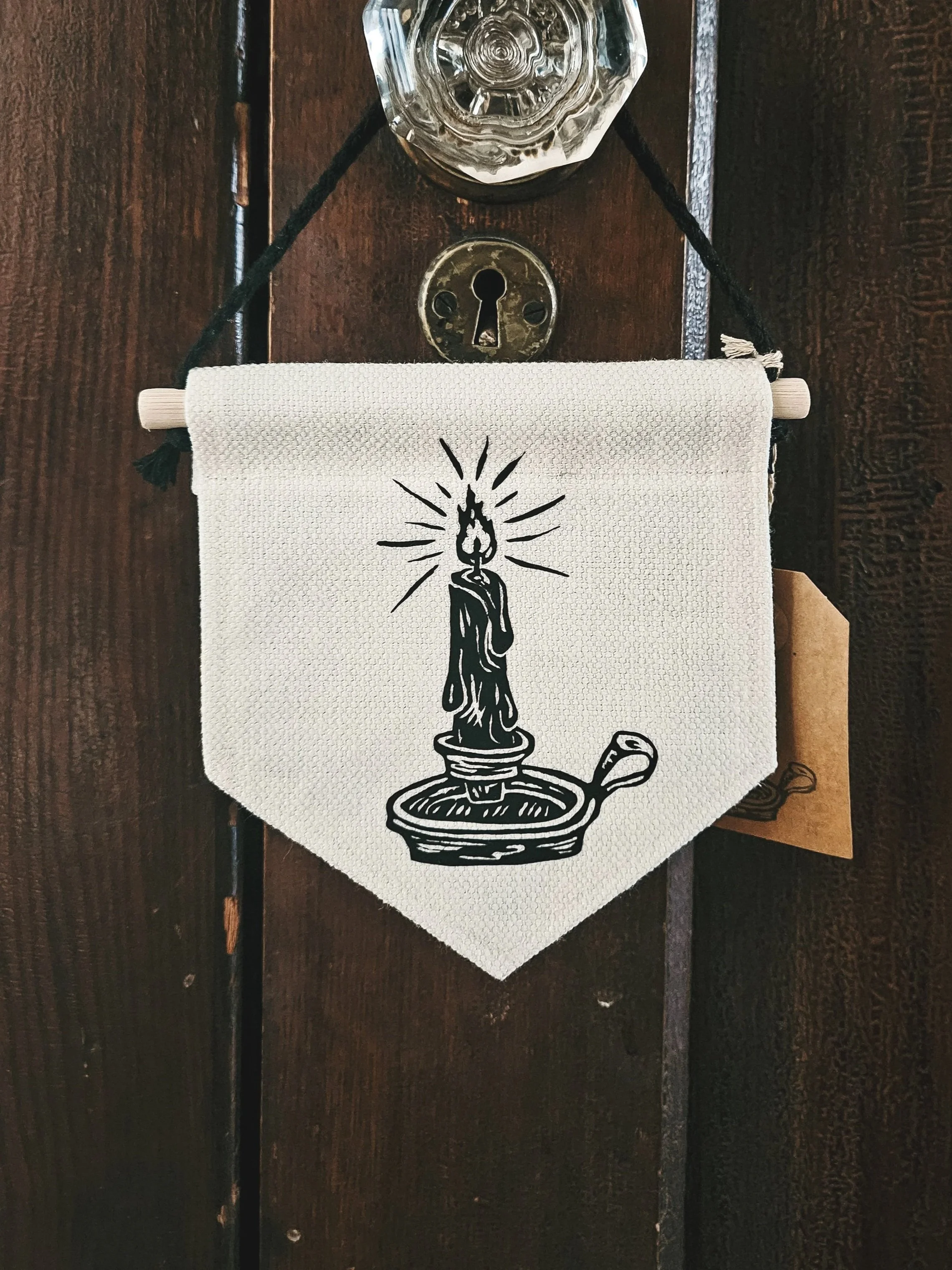 Black Candle Mini-Banner