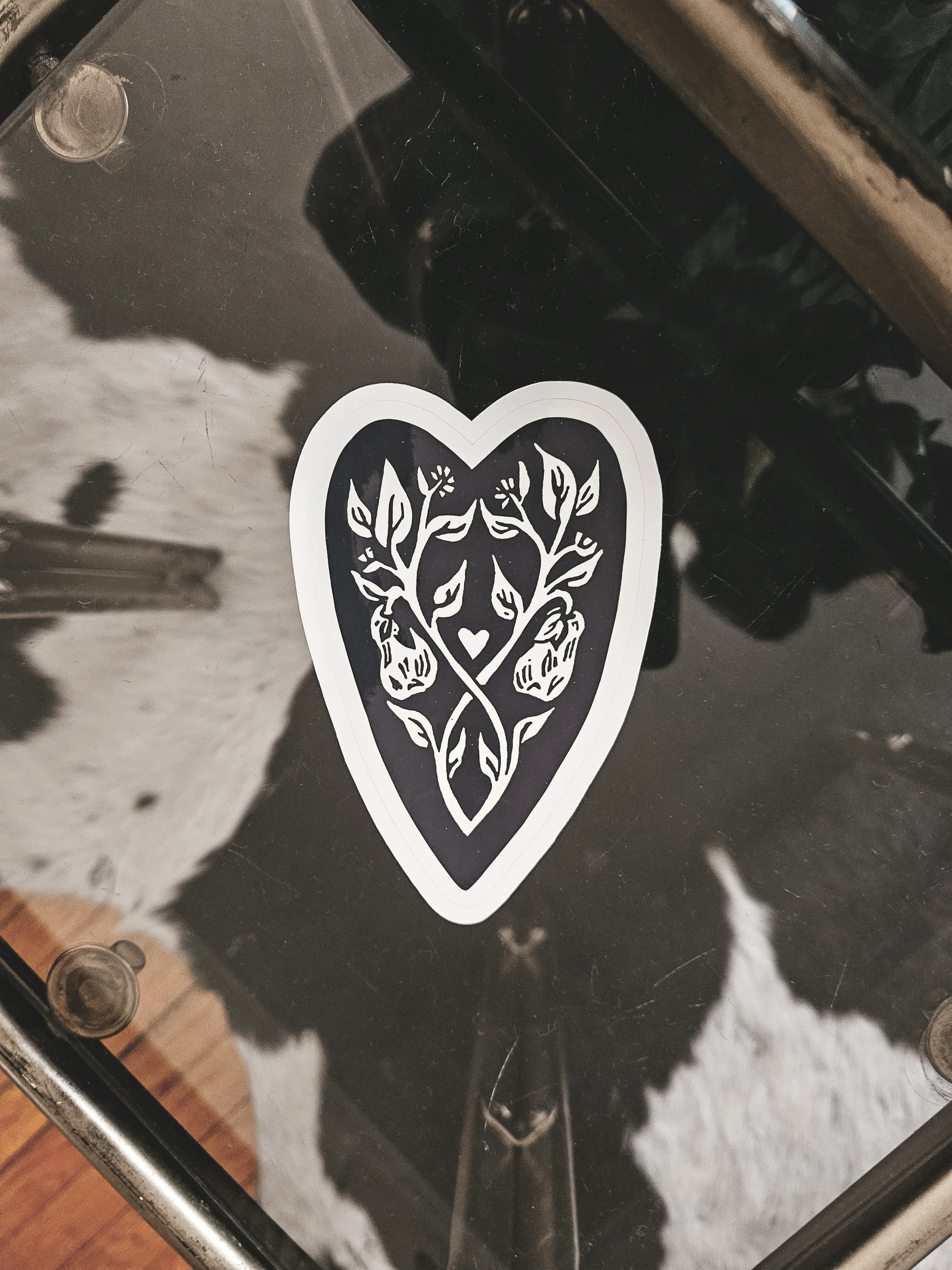 Pear of Hearts Sticker