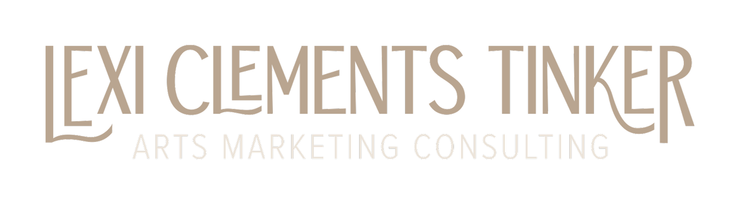 Lexi Clements Tinker - Arts Marketing Consulting