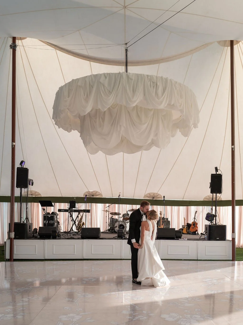 dancefloor wedding white tented outdoor reception sc.JPG