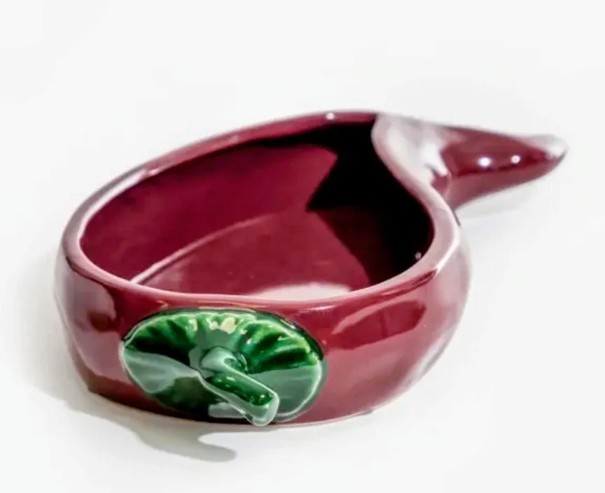 Handcrafted Ceramic Chilli Dish