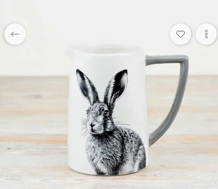 Hare-Themed Ceramic Mug (Copy)