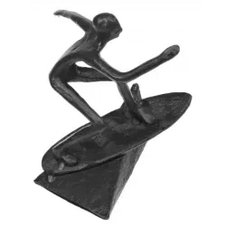 Surfing Silhouette Sculpture