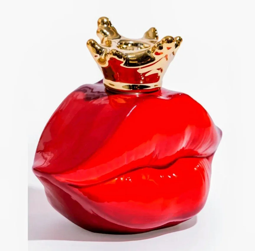 Royal Lip Ceramic Candle holder Ornament
