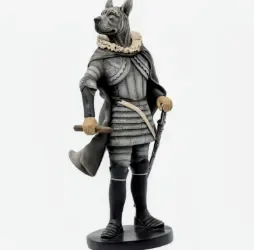 Regal Anubis Warrior Statue