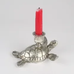 Whimsical Turtle Candlestick Holder