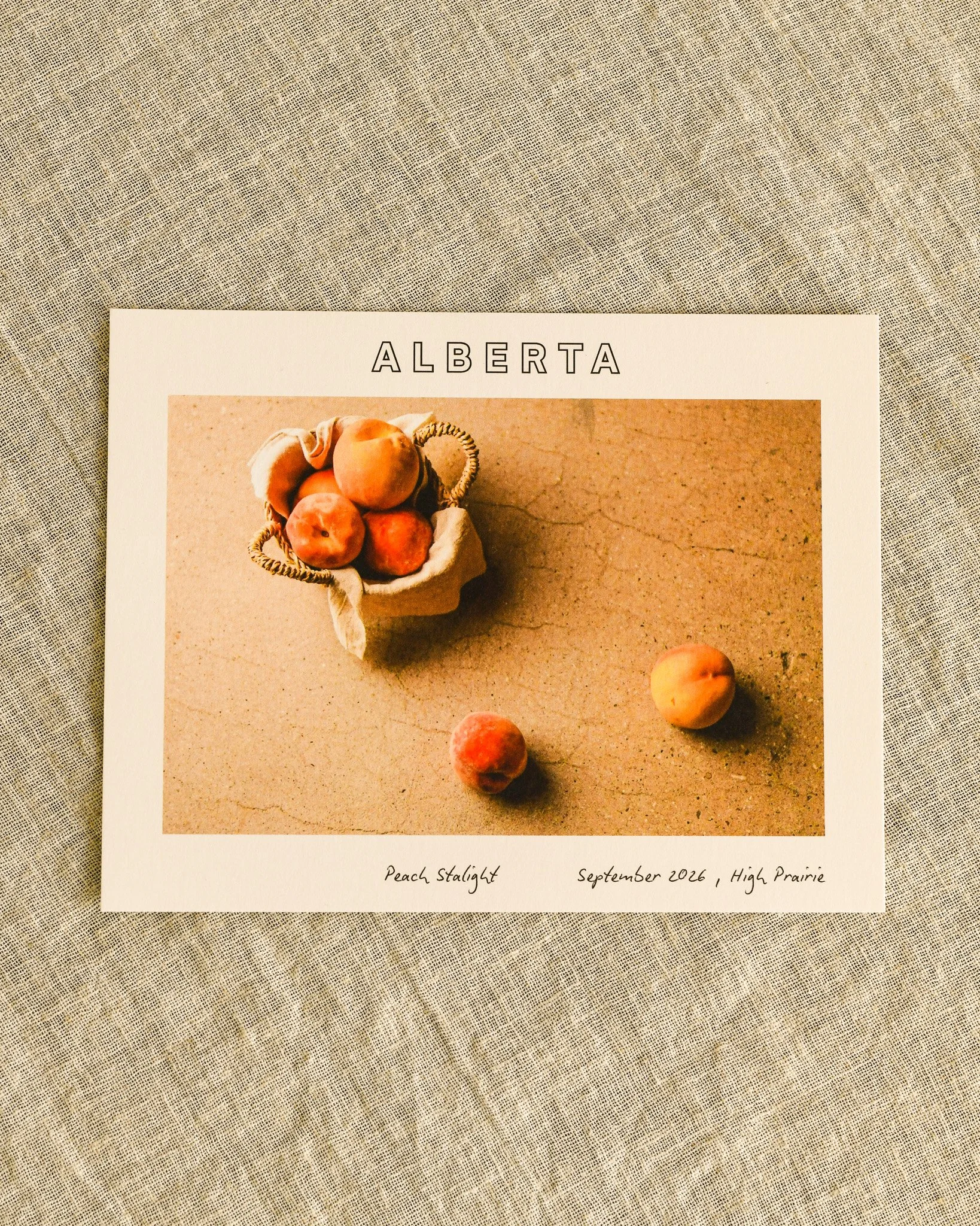 Peach Starlight - Postcard