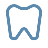 An icon of a tooth.