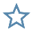 A single star icon with a dark background.