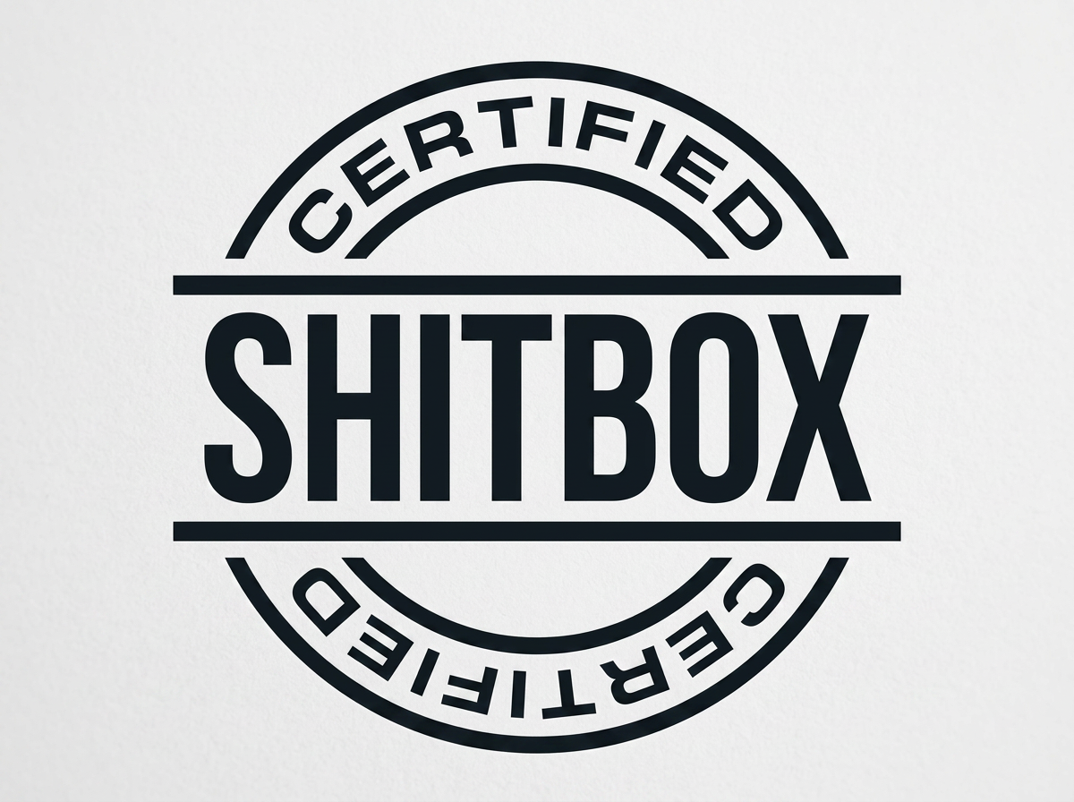 Shit Box Certified