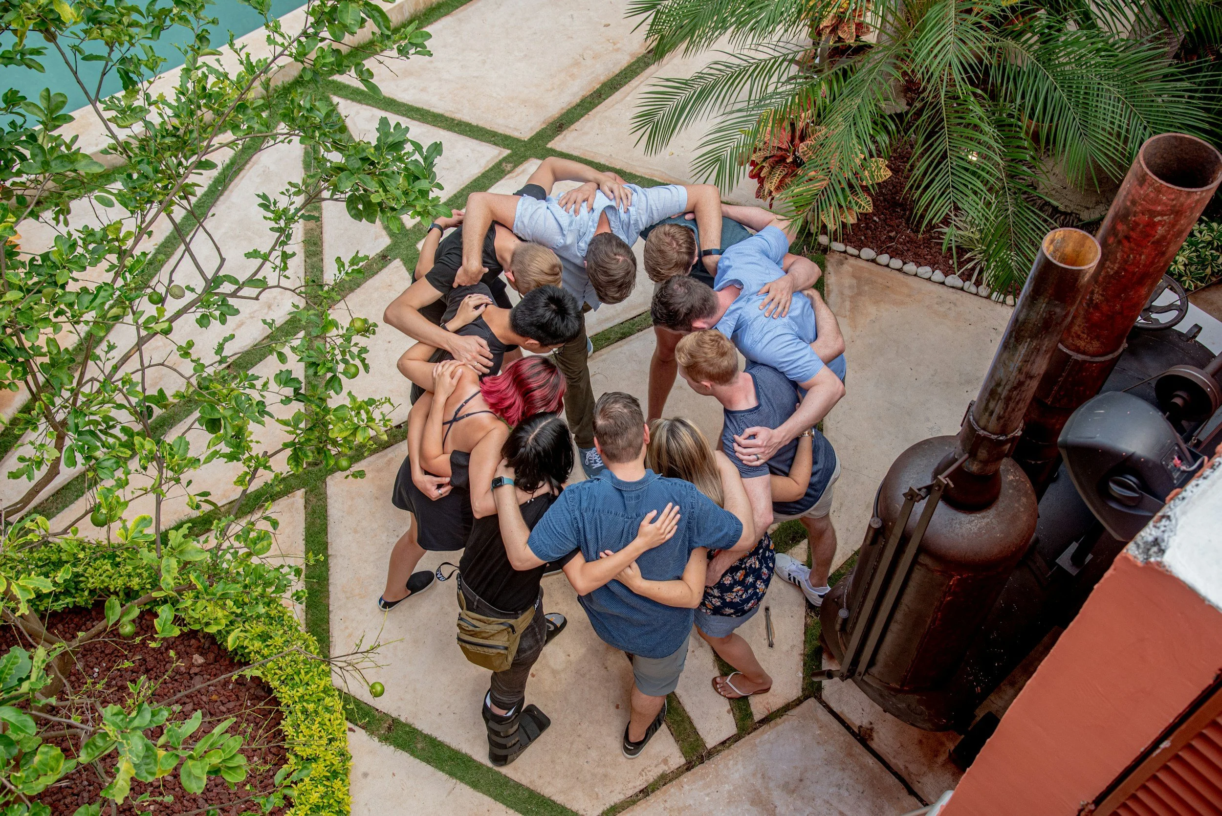 team building circle