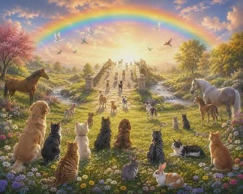 Rainbow Bridge for Pet Loss